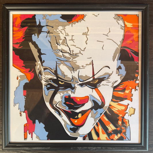 3D Multi Layer Pennywise. 12x12