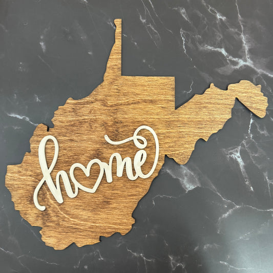 West Virginia Home Sign