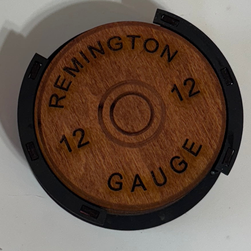 12 Gauge Shotgun Shell Coasters