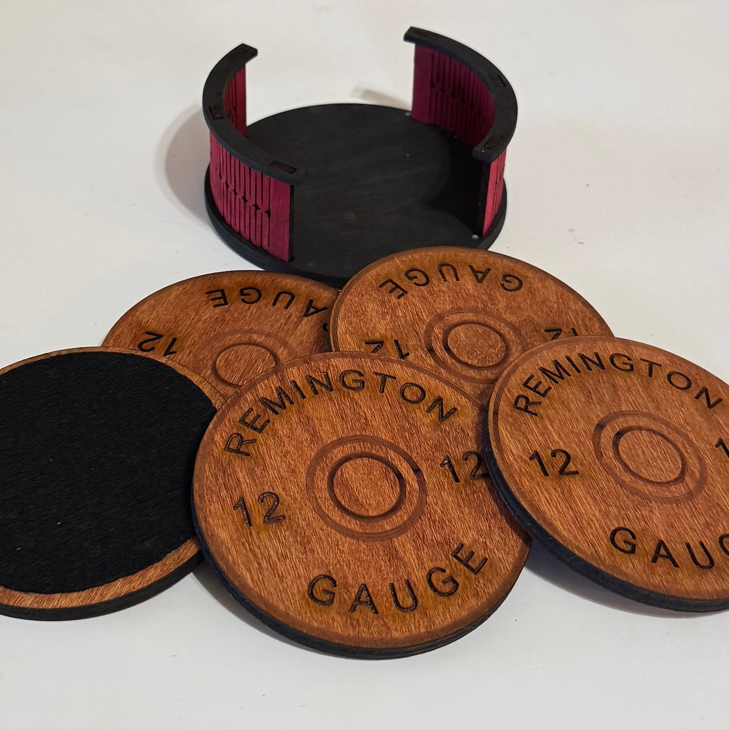 12 Gauge Shotgun Shell Coasters