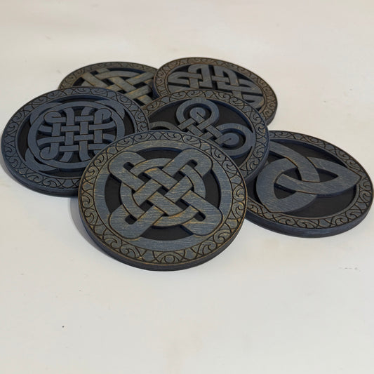 Cetlic Knot Coasters - Set of 6