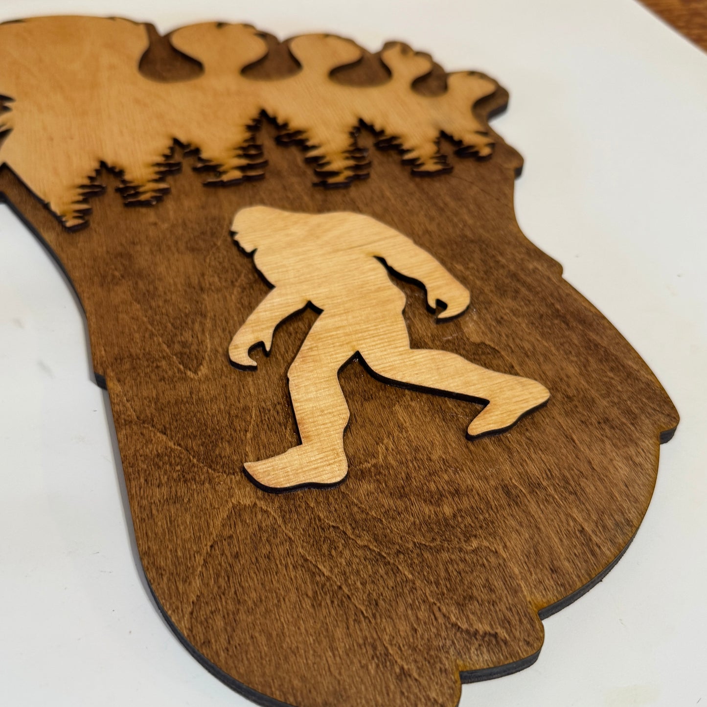 Bigfoot Footprint Wall Decor